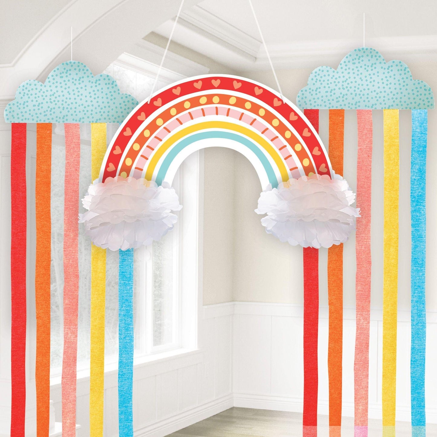 master-Retro Rainbow & Cloud Hanging Decorations-912012
