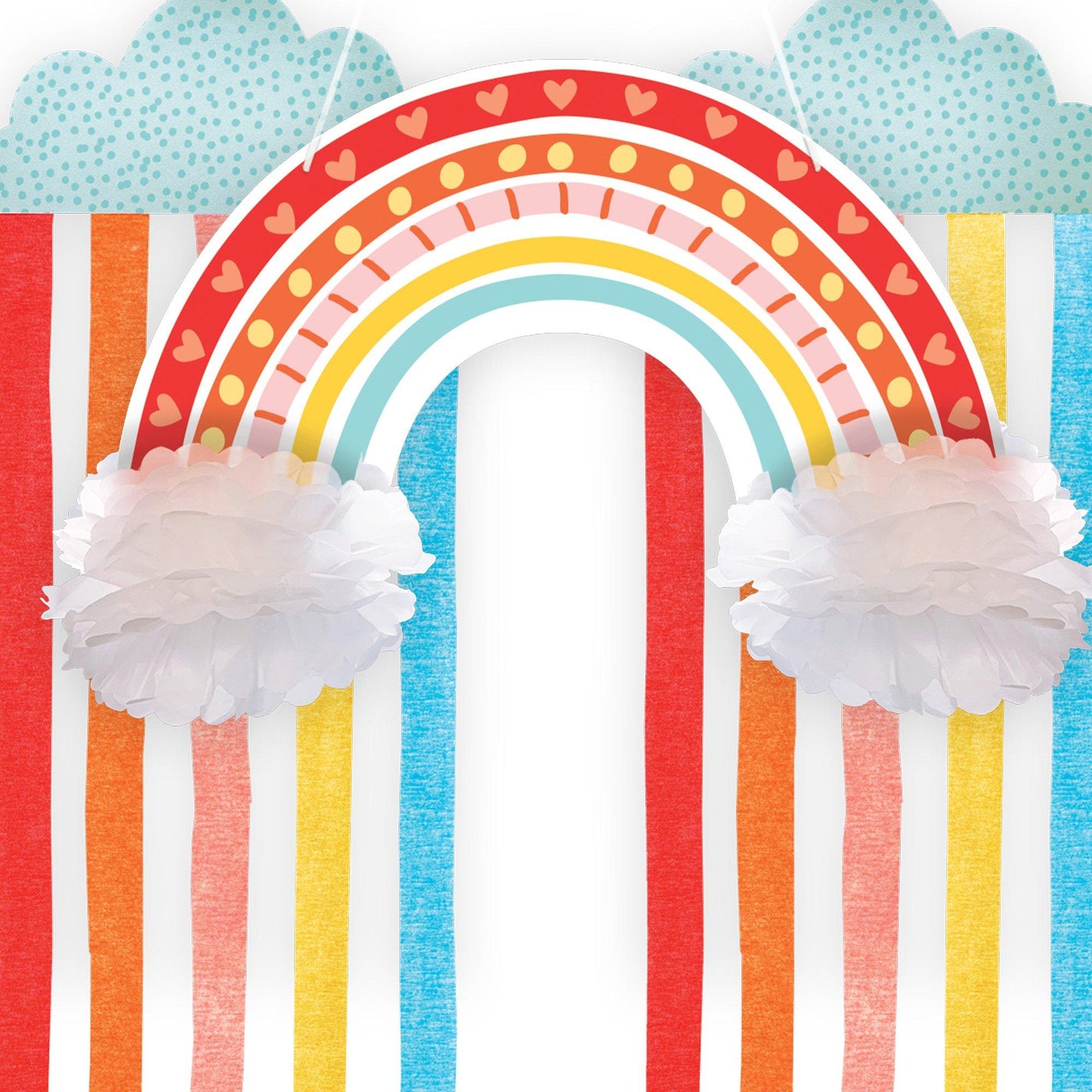 master-Retro Rainbow & Cloud Hanging Decorations-912012