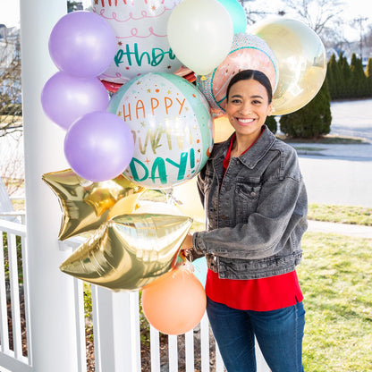 Happy Cake Day Birthday Balloon, 16in - Orbz®