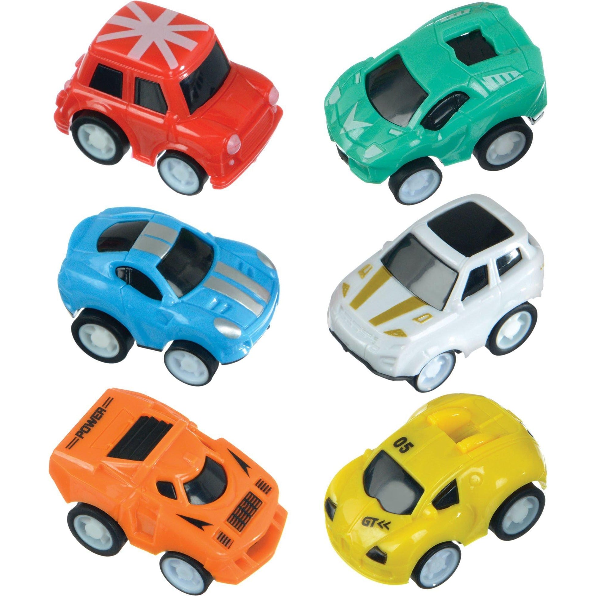 Race Cars 12ct – Colorful Mini Toy Cars Party Favors