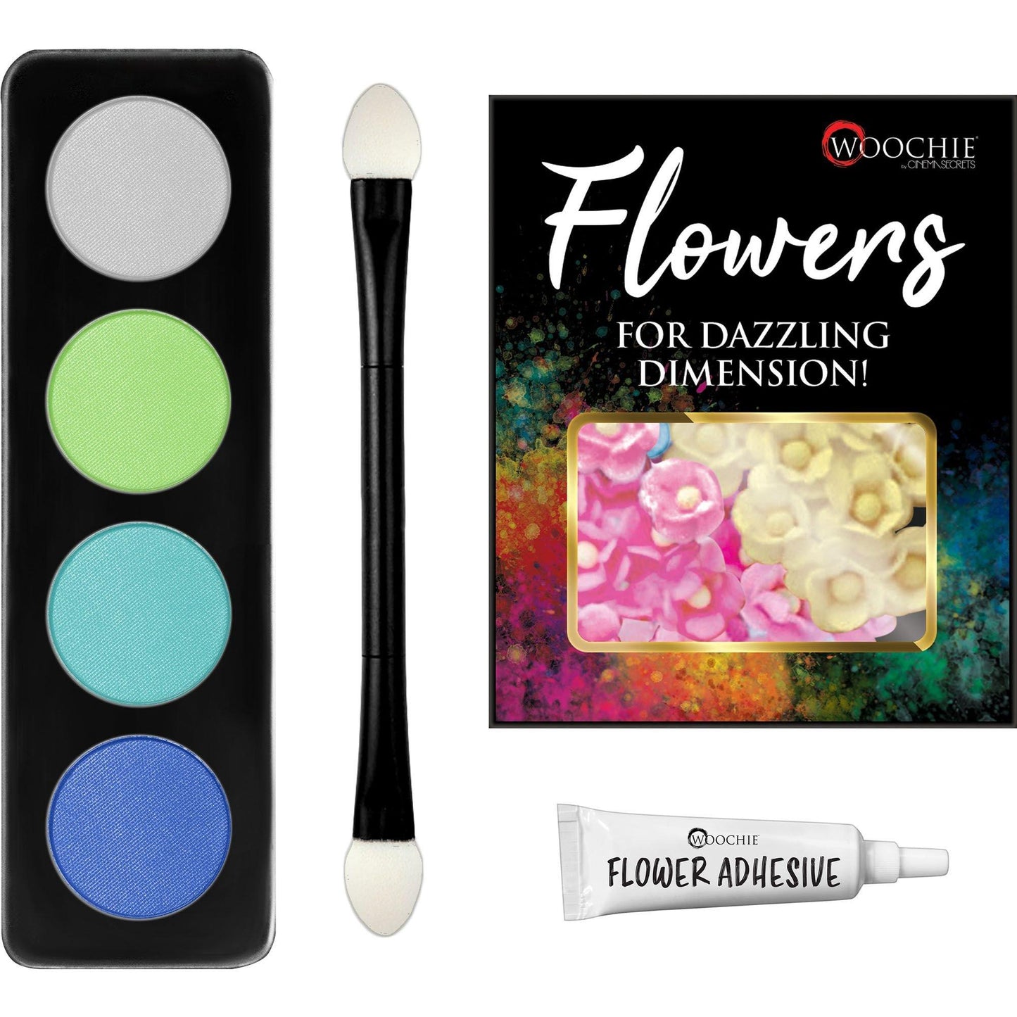 master-Natural Beauty Pastel Flower Makeup Set, 4pc-921536