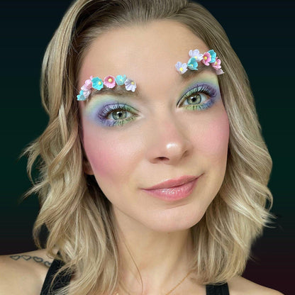 Natural Beauty Pastel Flower Makeup Set, 4pc