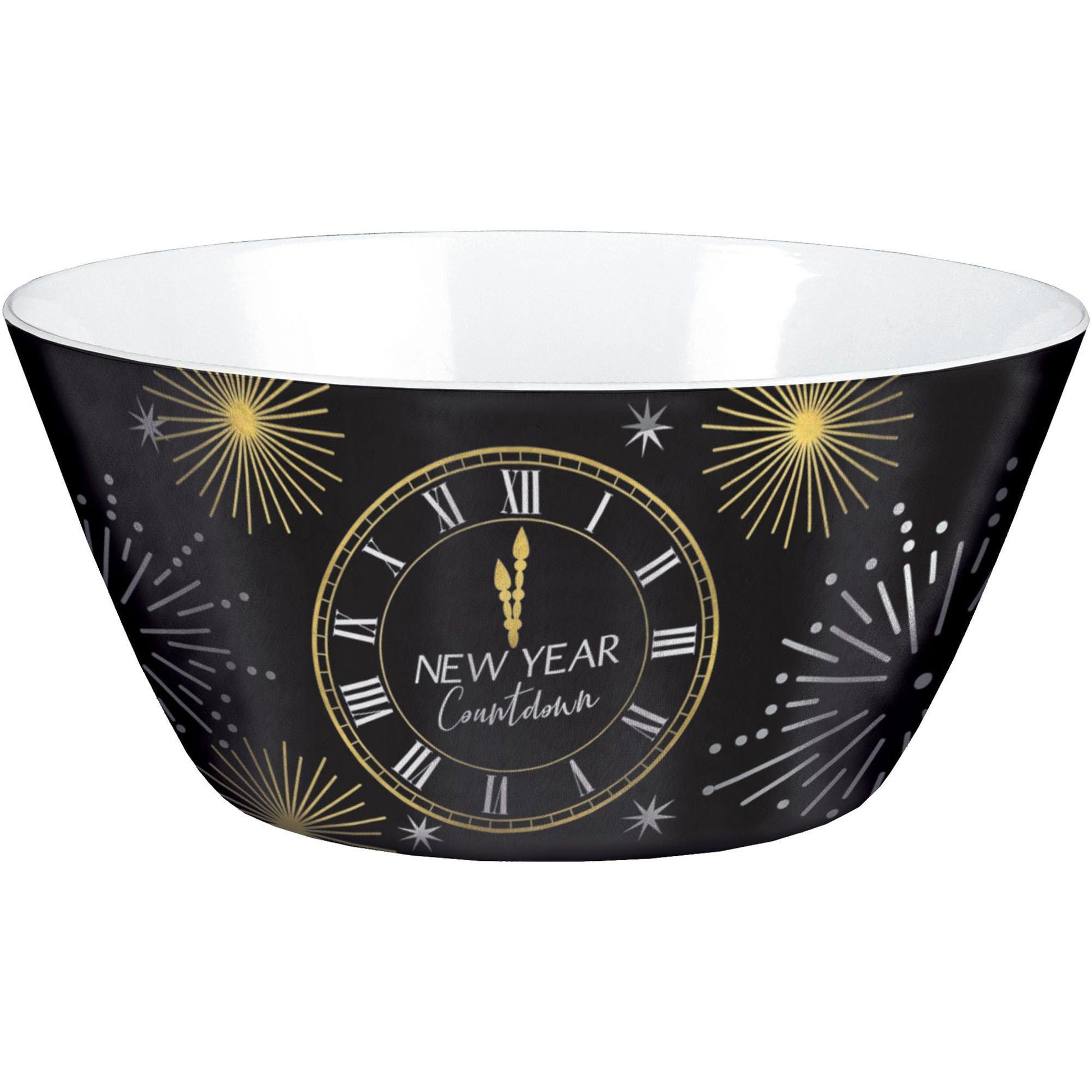 Countdown to New Year's Melamine Serving Bowl, 10in