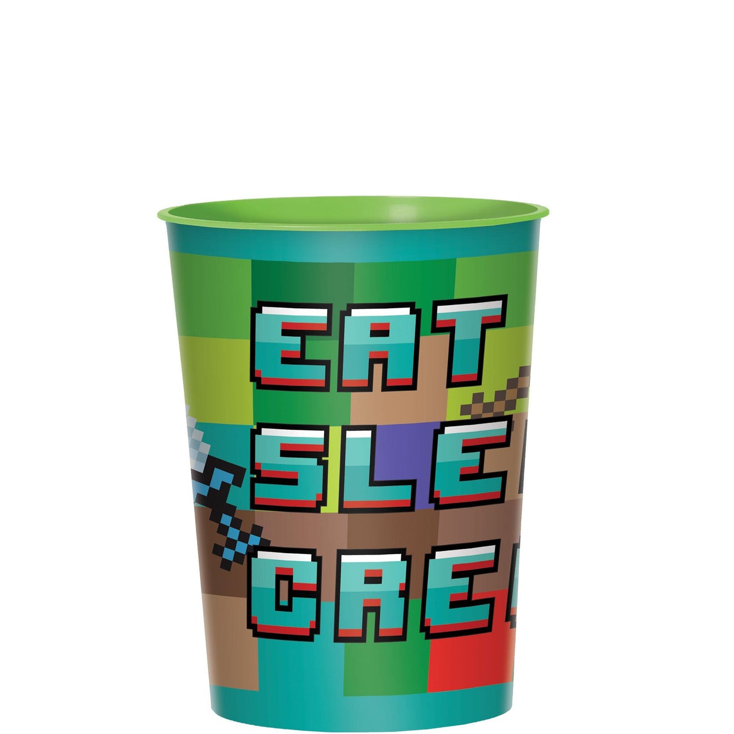 master-Pixel Party Plastic Favor Cup-940574