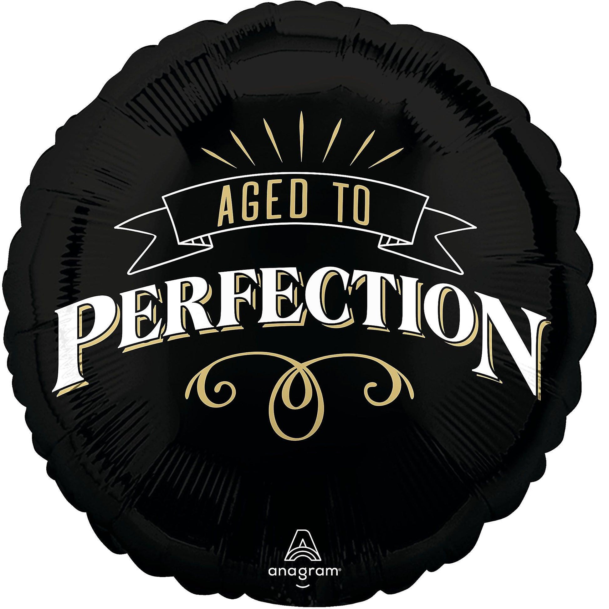Better with Age Birthday Round Foil Balloon, 18in