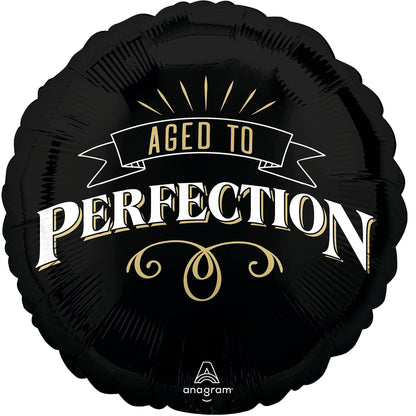 Better with Age Birthday Round Foil Balloon, 18in