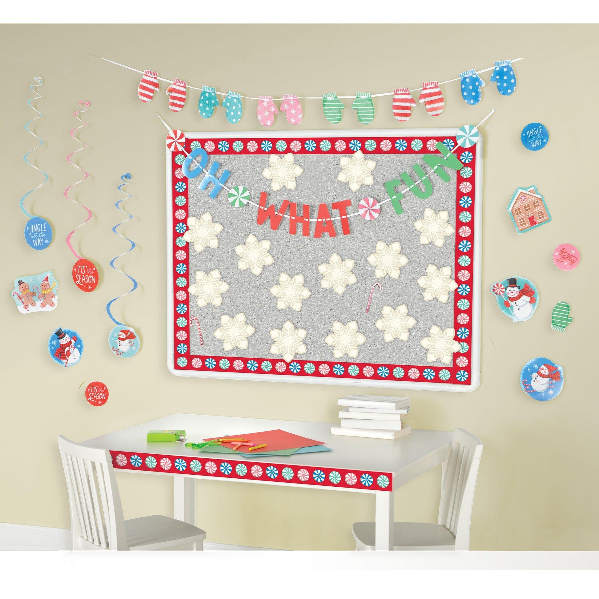 Peppermint Twist Christmas Decoration Kit