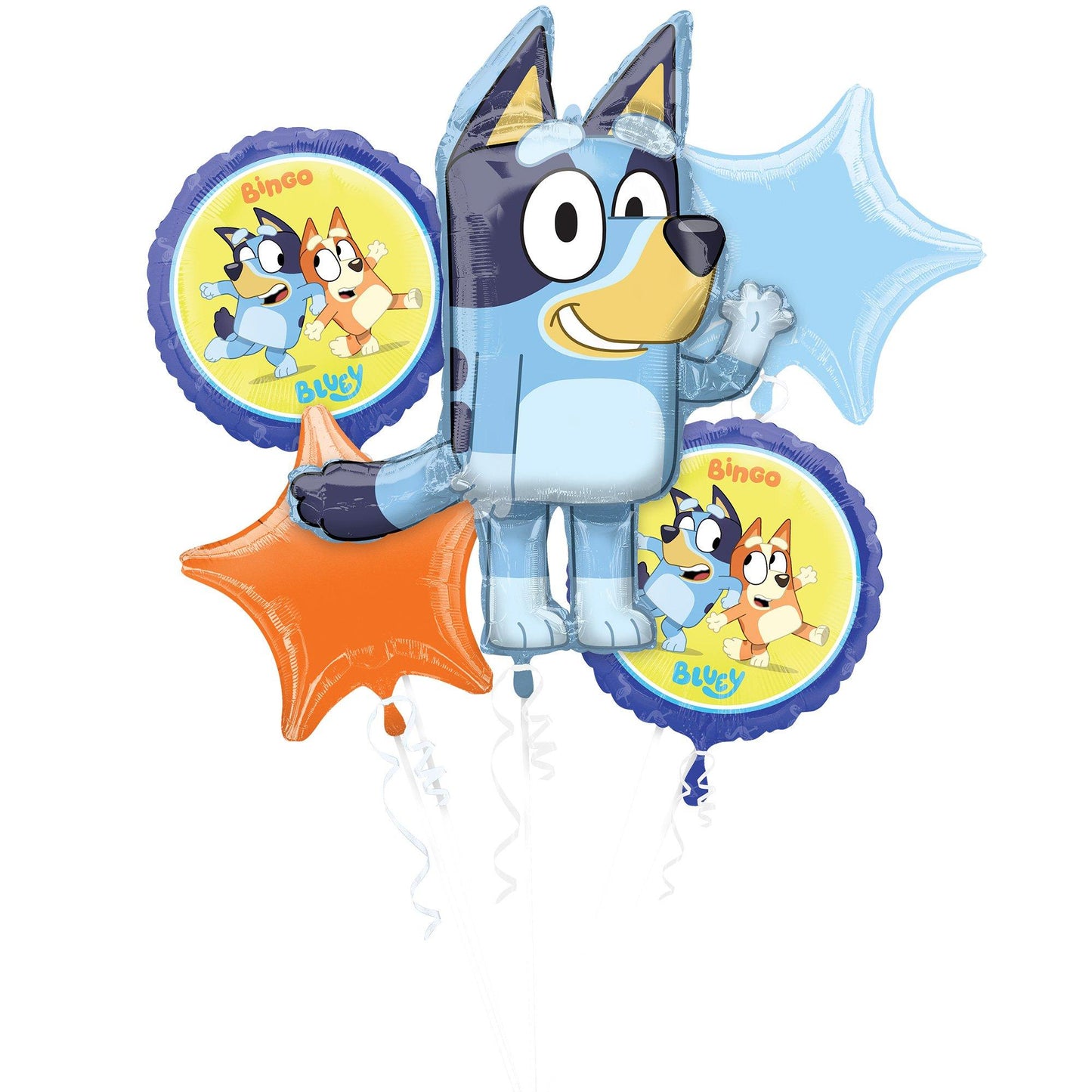 master-Bluey Foil Balloon Bouquet, 5pc-948954
