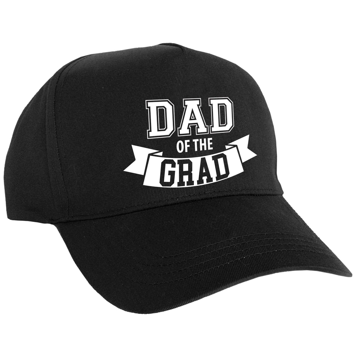 Black & White Grad Dad Baseball Cap - Graduation | Party City