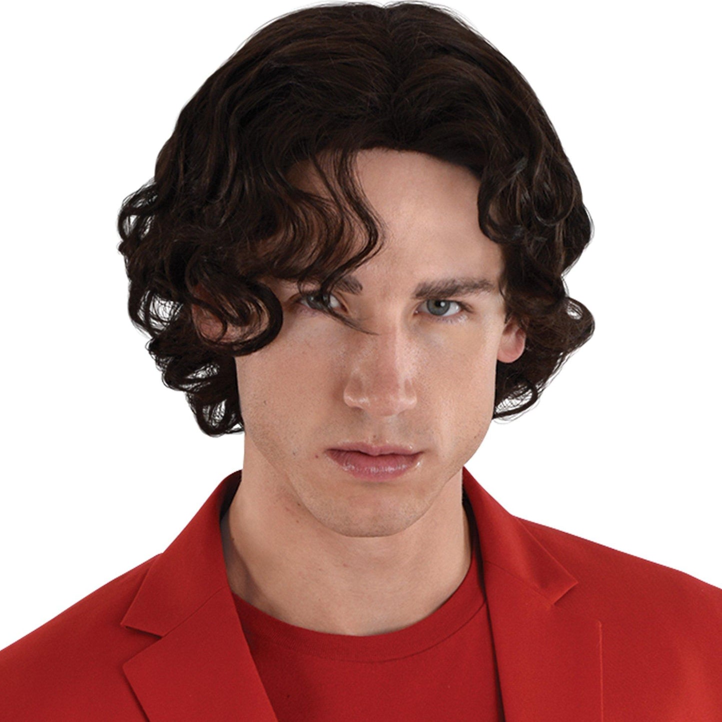master-Dark Wavy Wig-965031