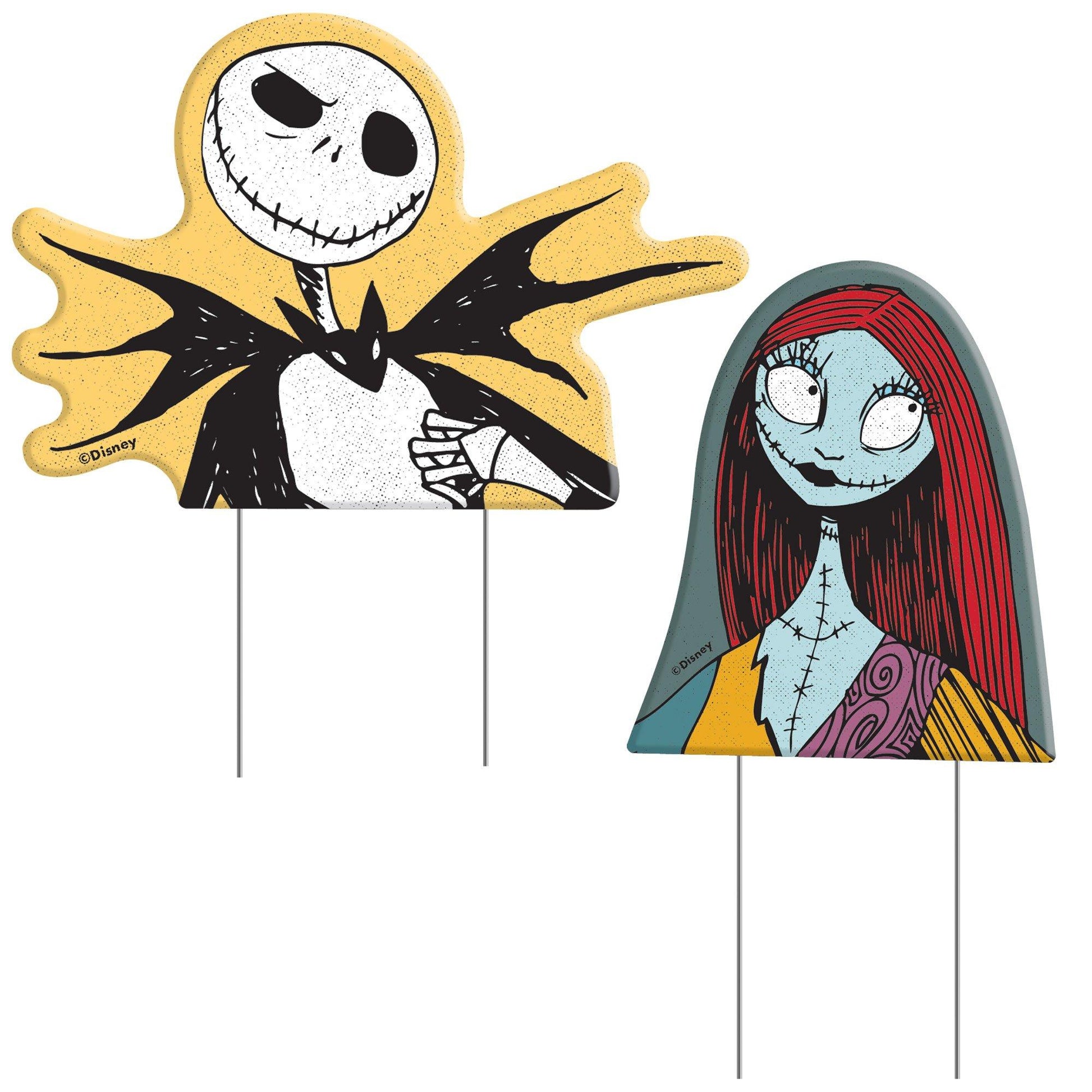 The Nightmare Before Christmas Yard Sign Kit, 6pc