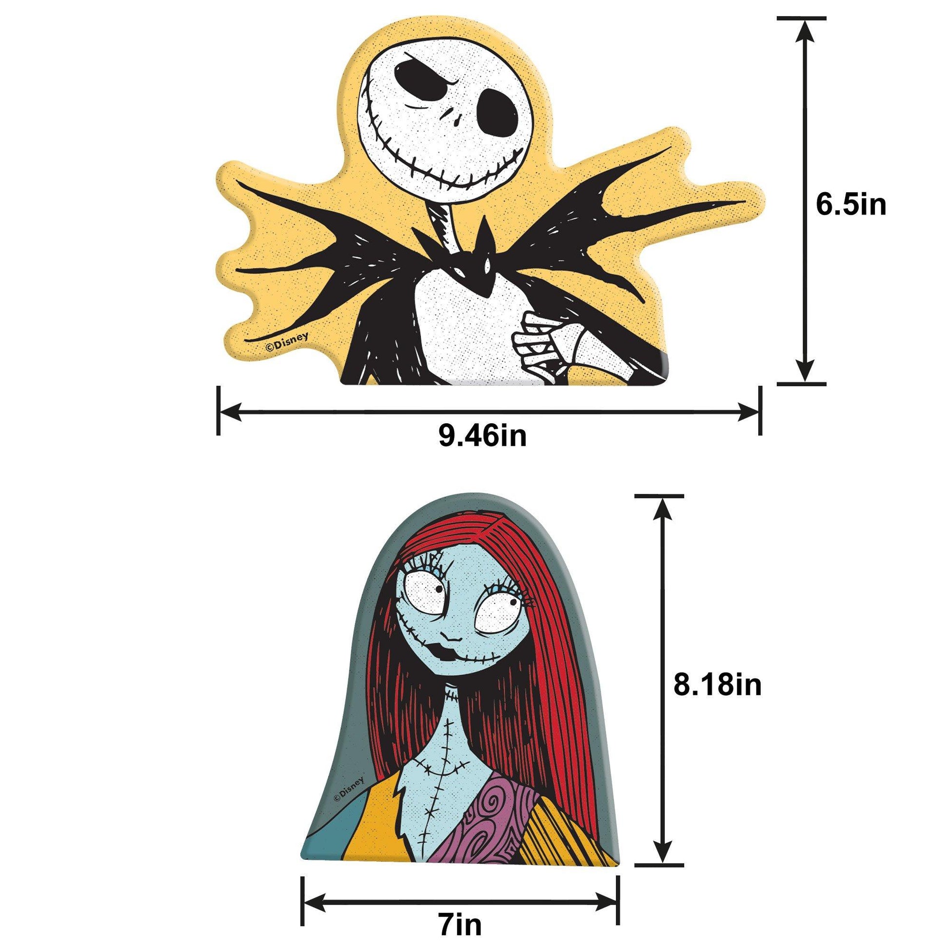 The Nightmare Before Christmas Yard Sign Kit, 6pc