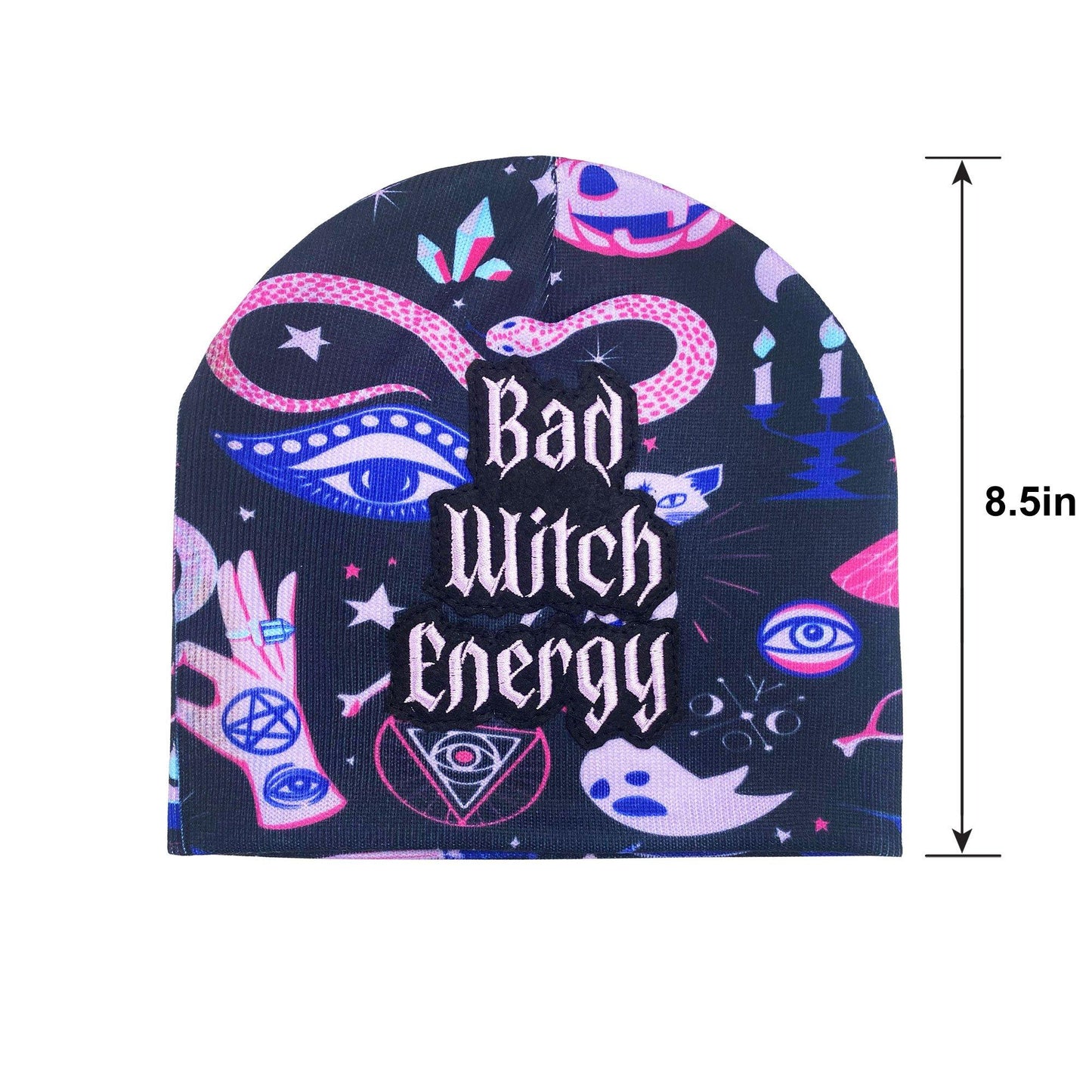 master-Bad Witch Energy Halloween Beanie-978704