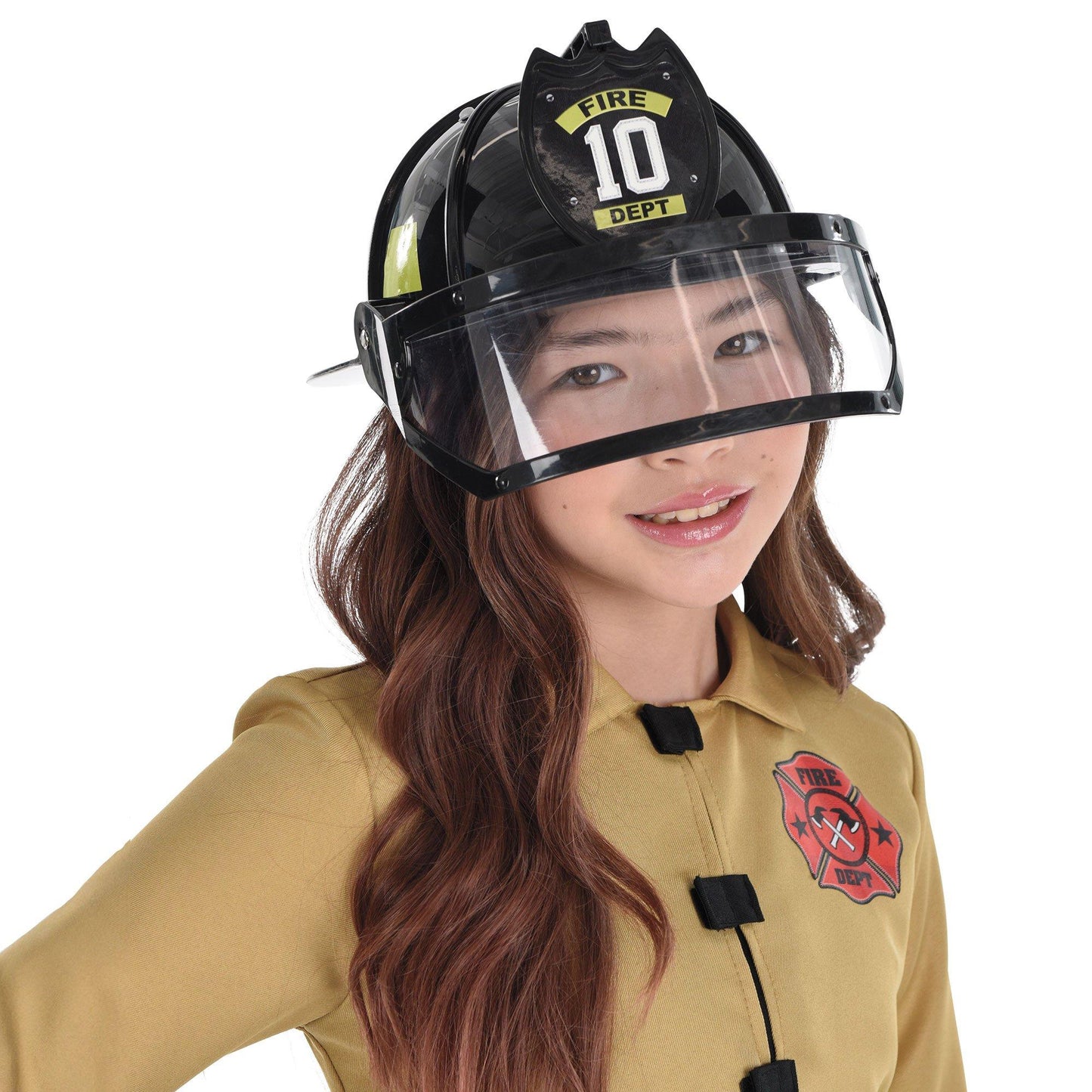 master-Black Firefighter Helmet - Child-979316