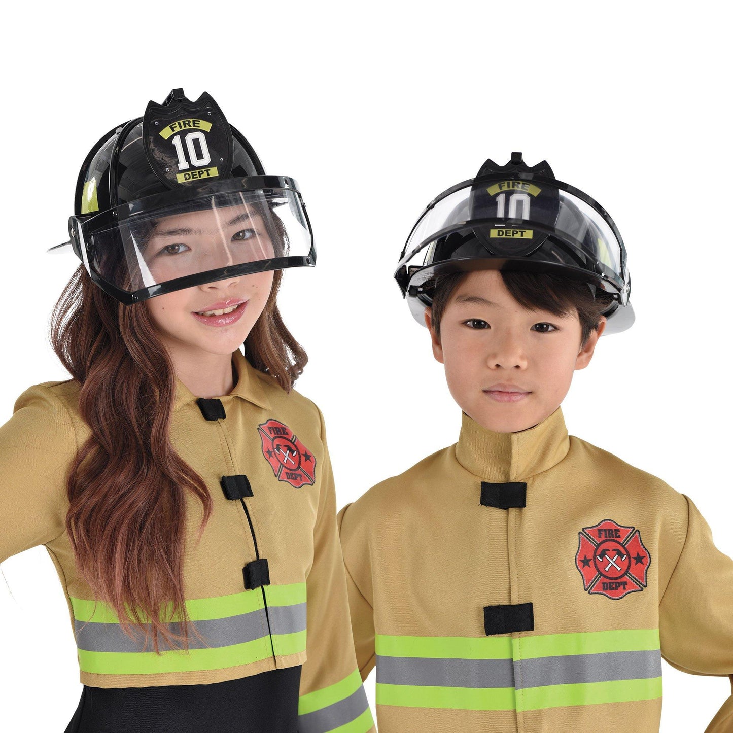master-Black Firefighter Helmet - Child-979316