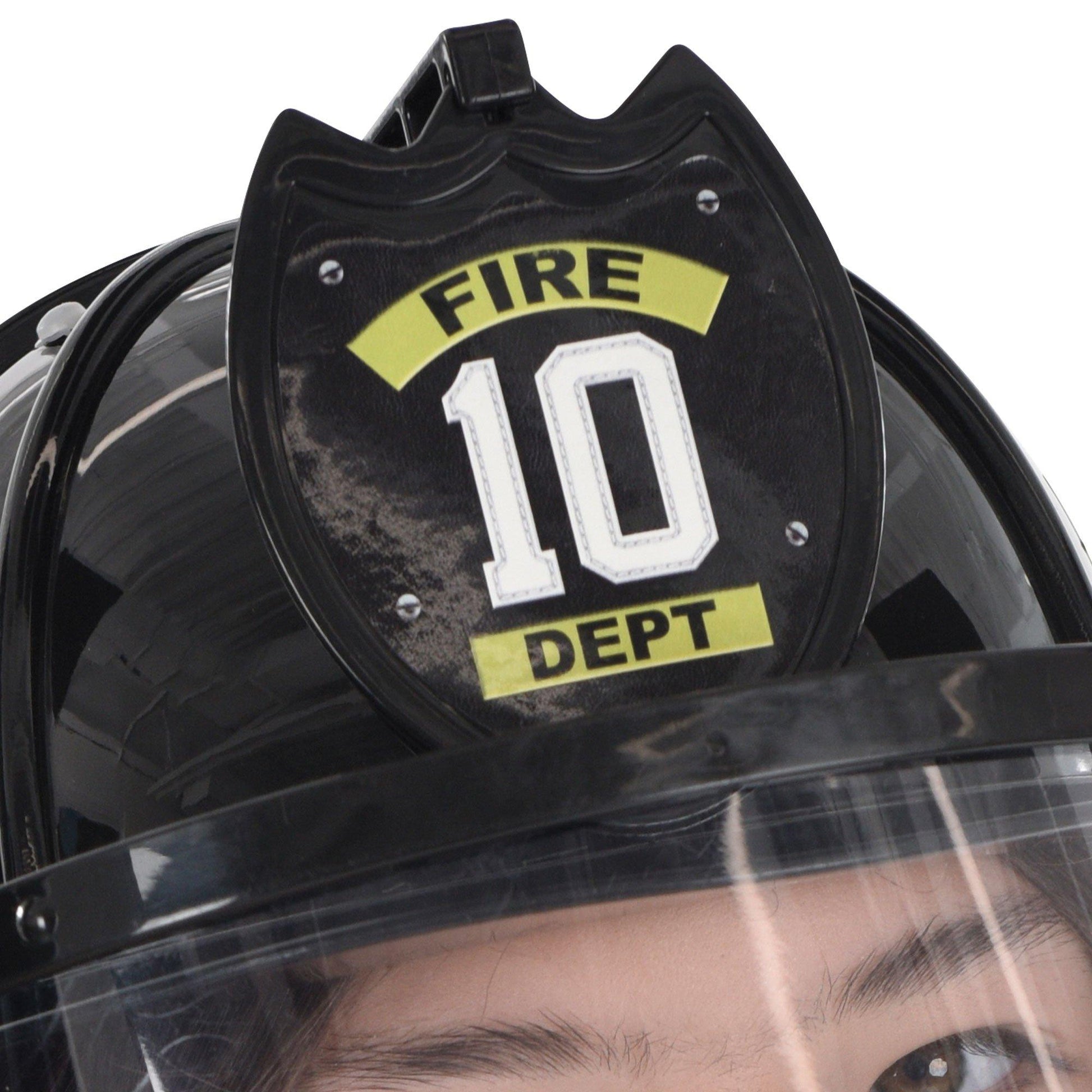 Black Firefighter Helmet - Child