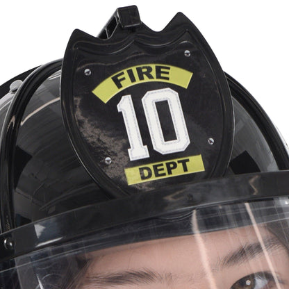 Black Firefighter Helmet - Child