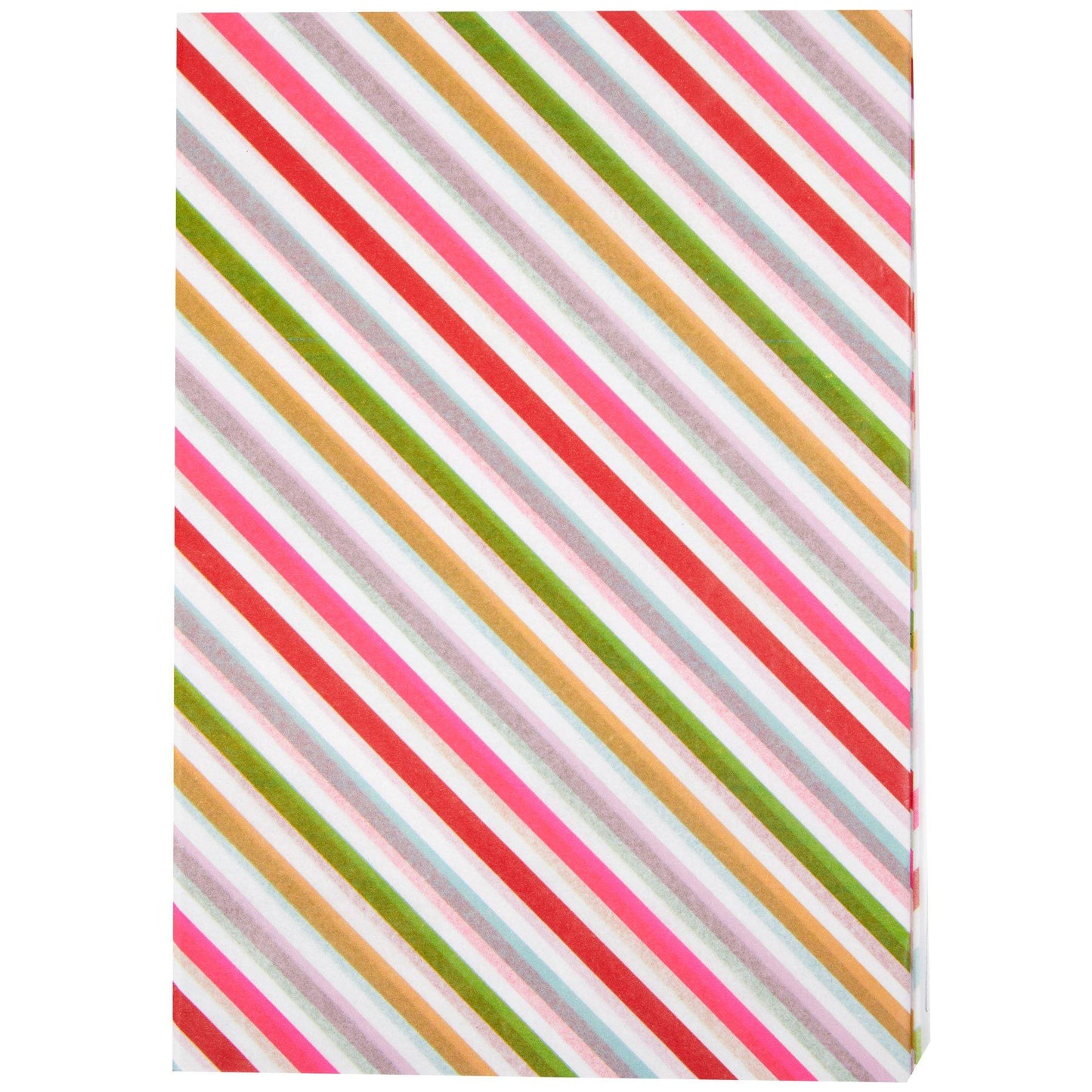 master-Candy Stripe Tissue Paper, 20in x 20in, 8ct-981541