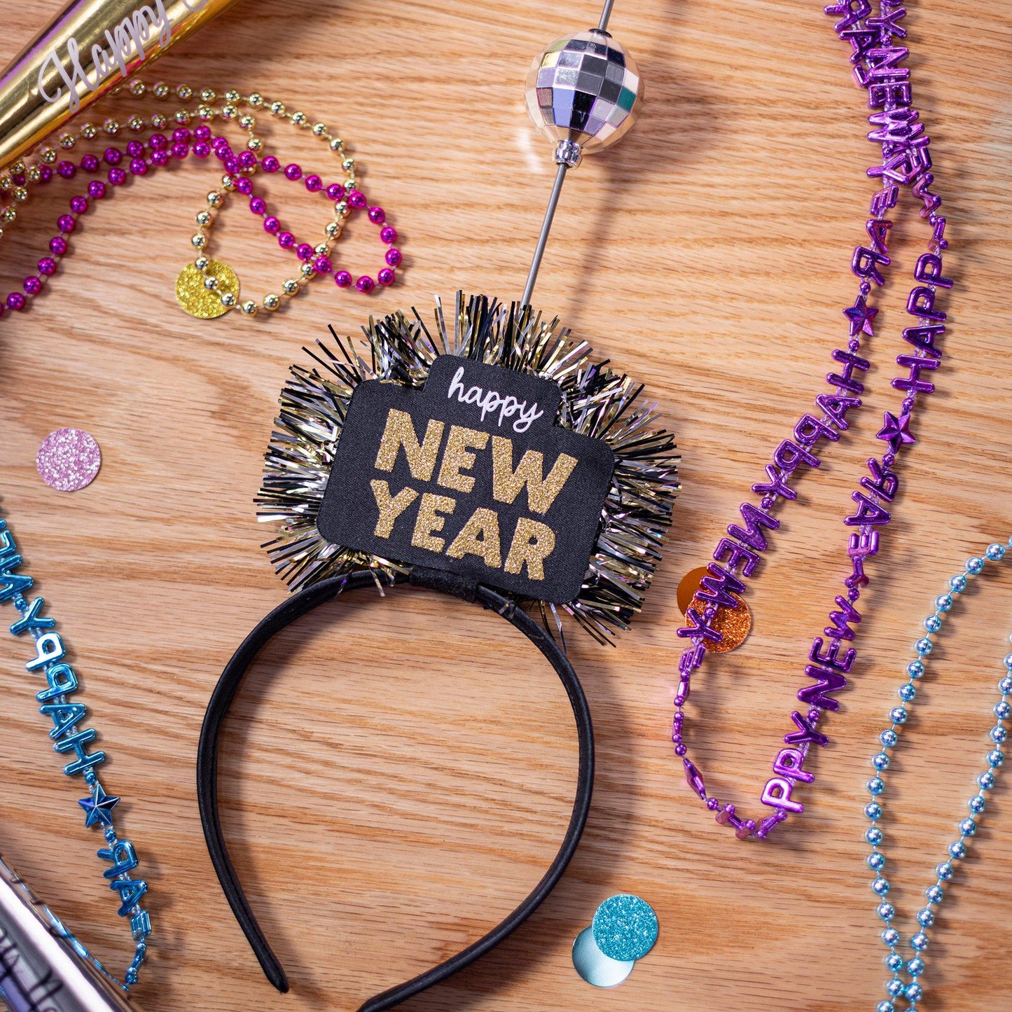 master-Ball Drop Happy New Year Headband-982788