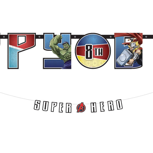 Marvel's Avengers Letter Banner with Accent Banner