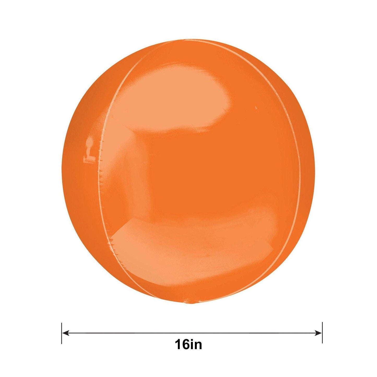 variant-Orange Orbz Balloon, 16in-662596