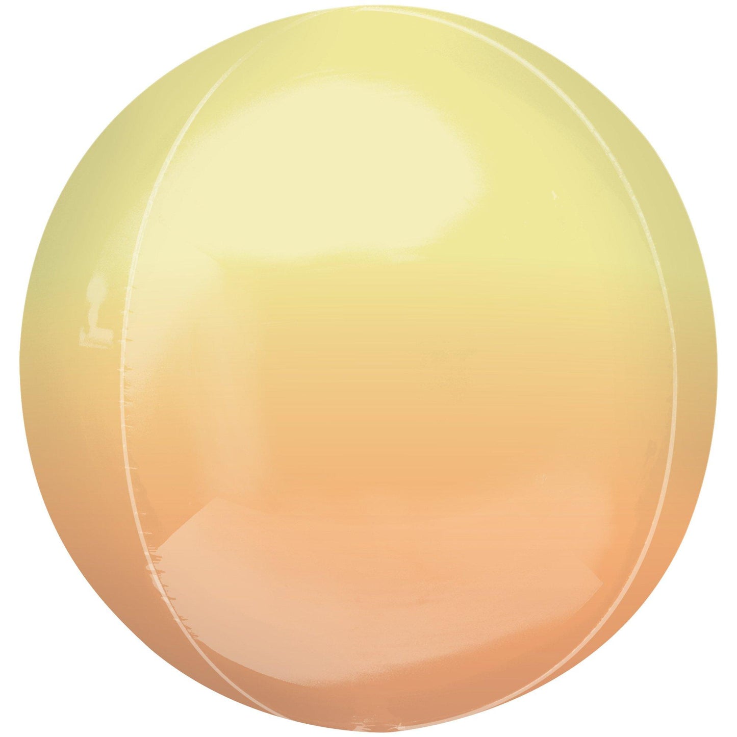 variant-Ombre Yellow & Orange Orbz Foil Balloon, 15in x 16in-846624