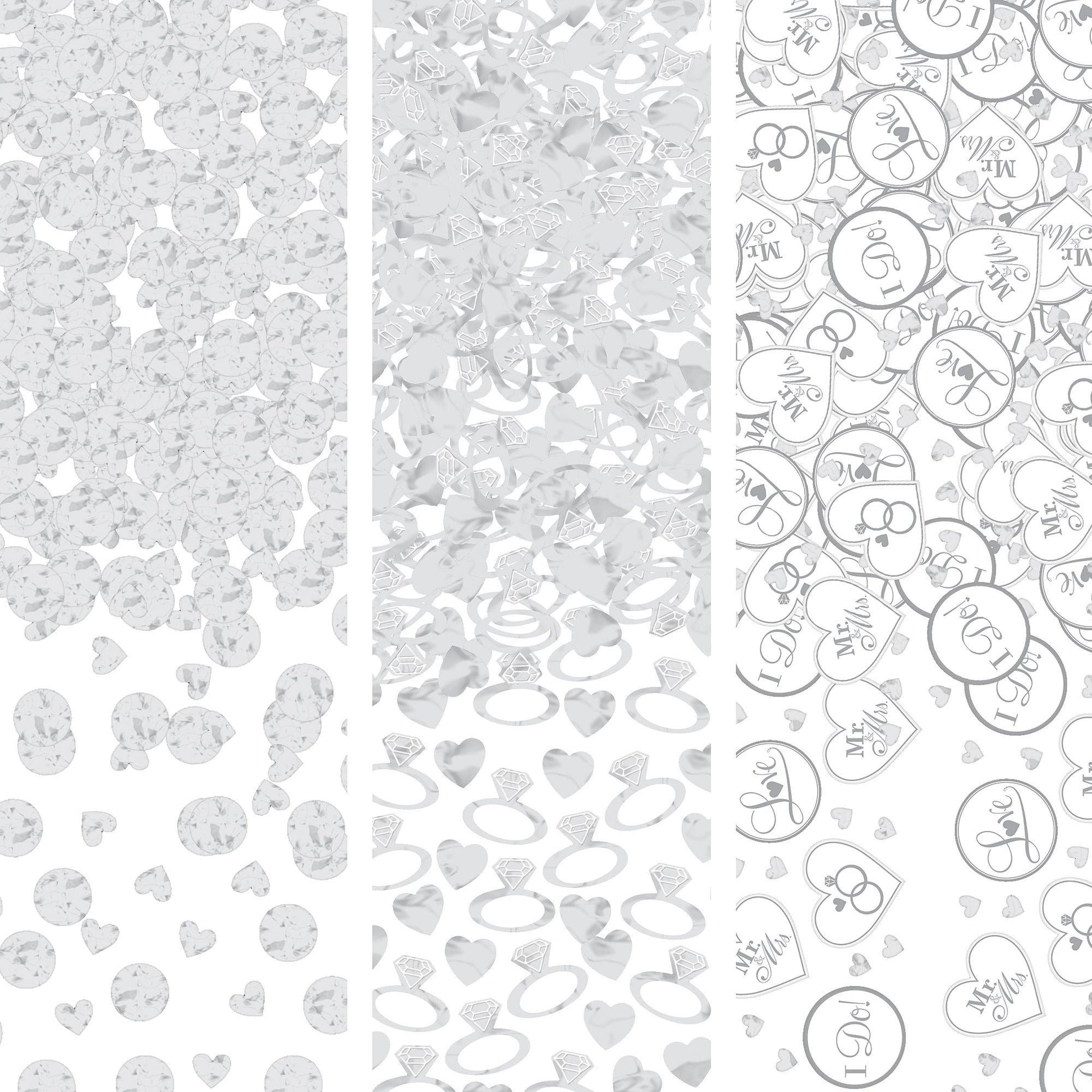 Wedding Confetti, Assorted Colors
