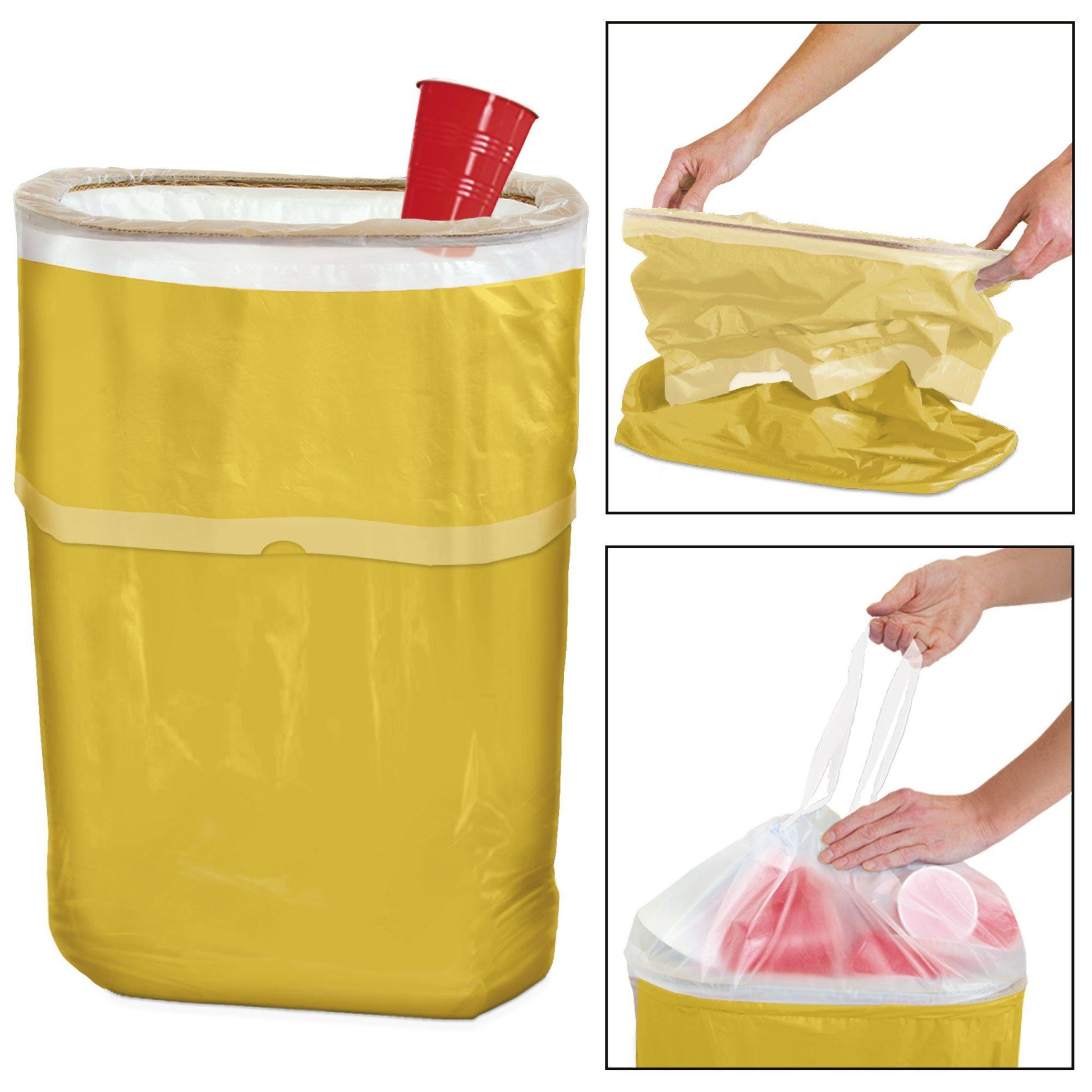 Pop-Up Trash Bin, Assorted Colors