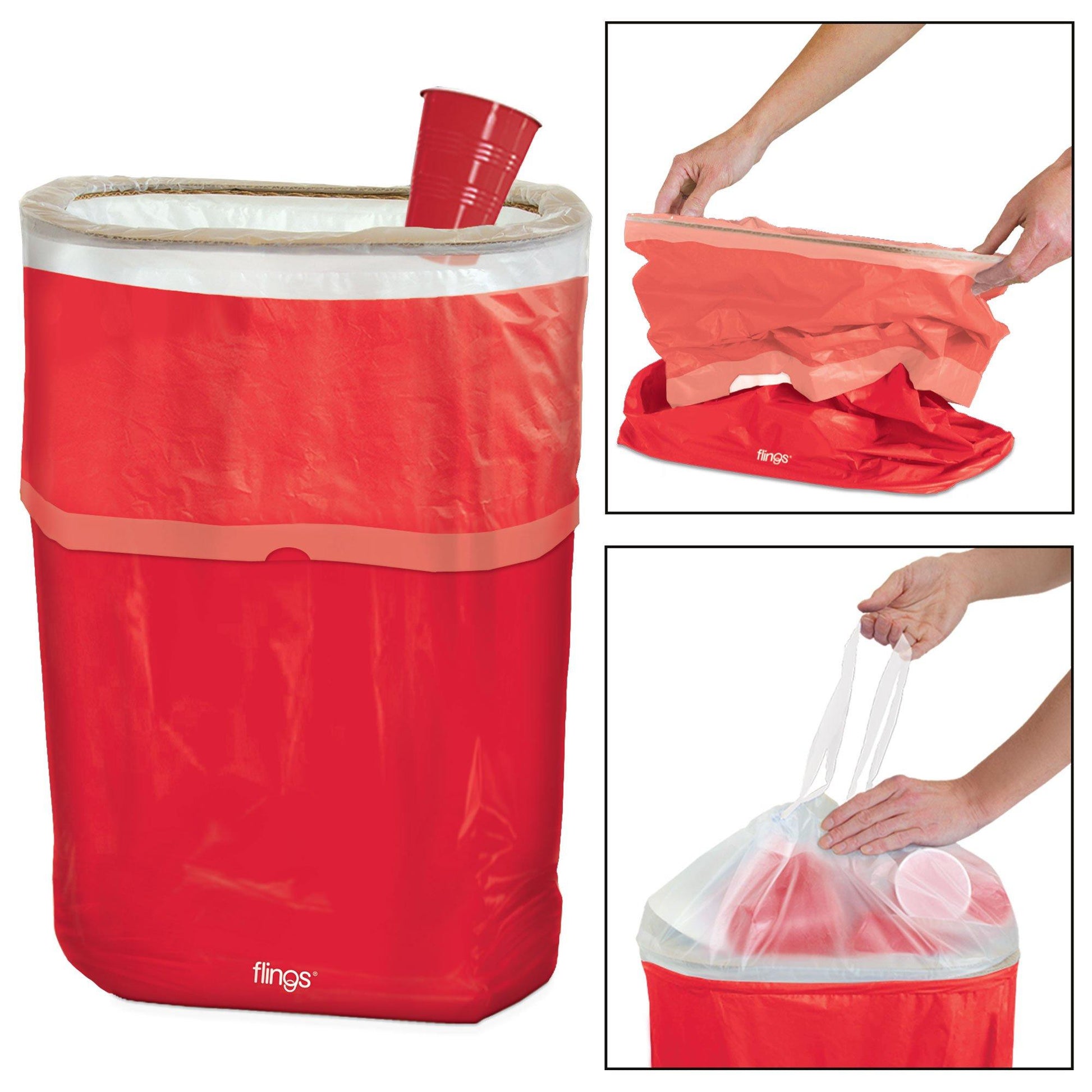 Pop-Up Trash Bin, Assorted Colors