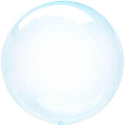 Clear Plastic Balloon, 18in - Crystal Clearz, Assorted Colors