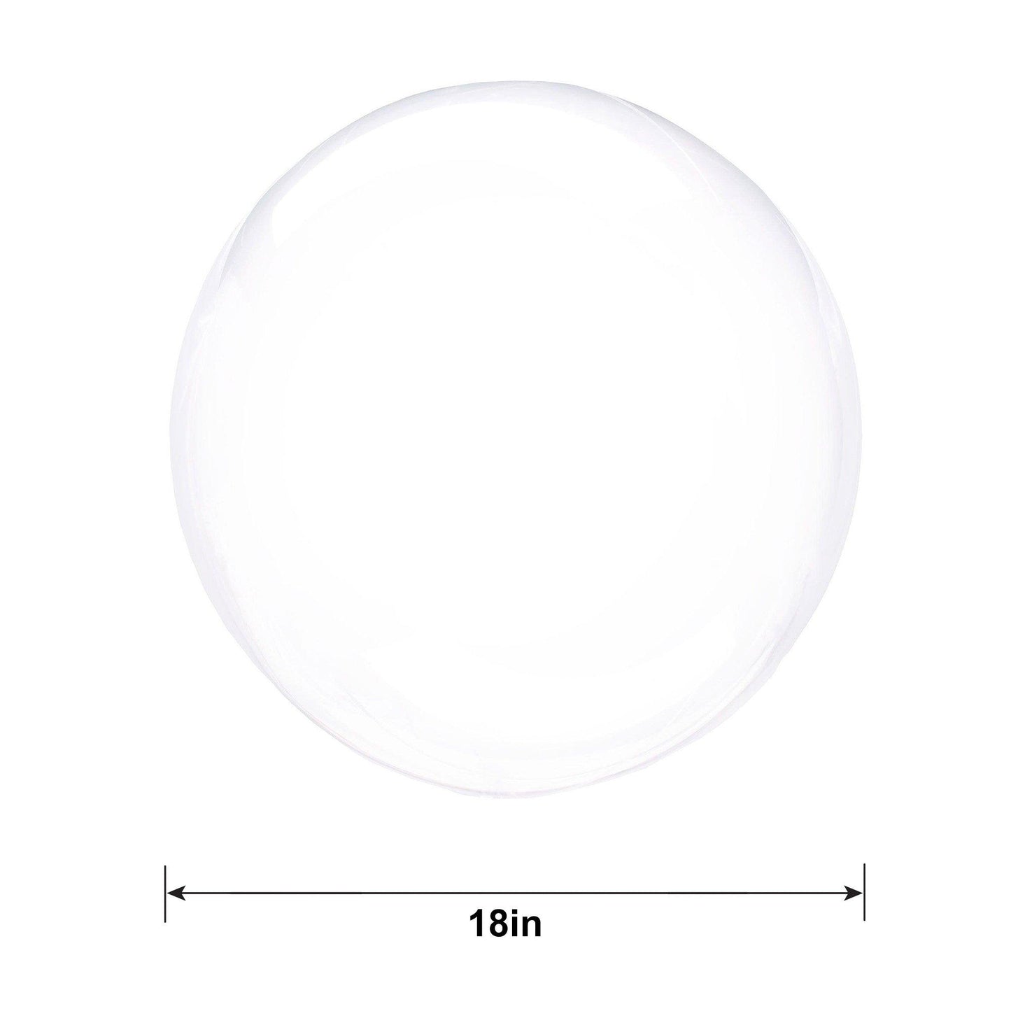 variant-Clear Plastic Balloon, 18in - Crystal Clearz™-851088