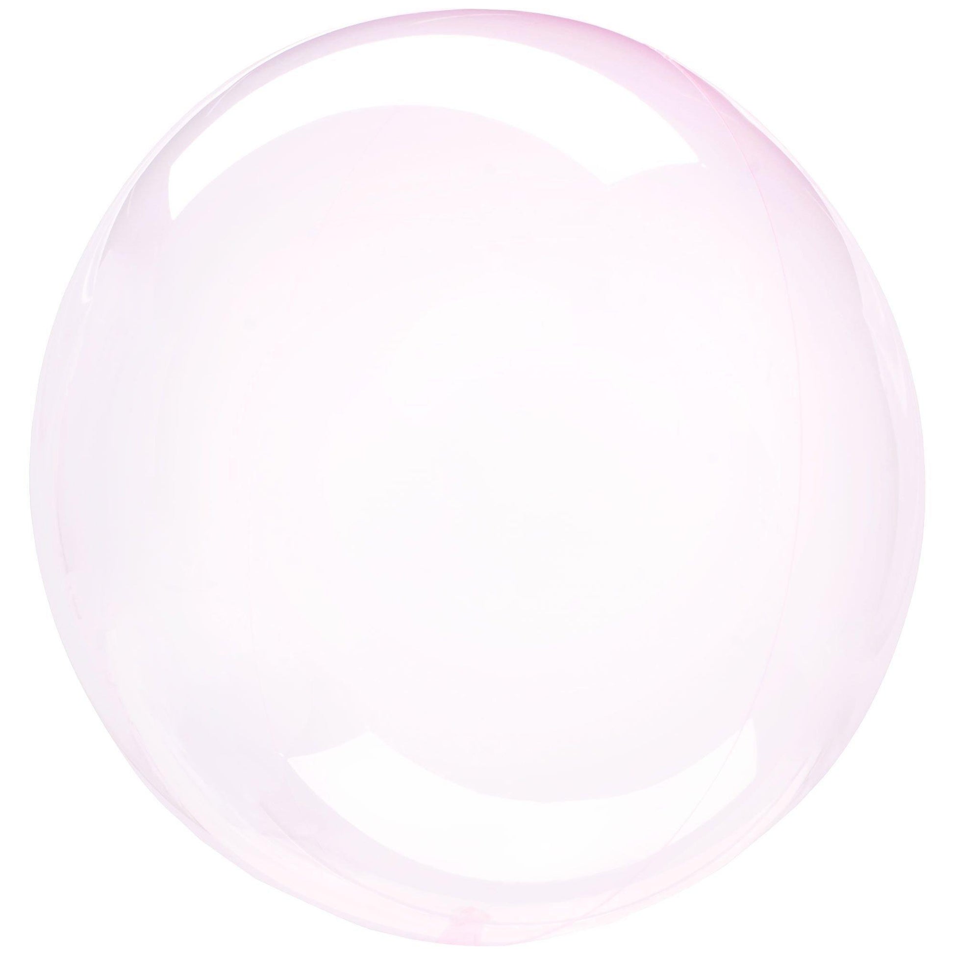 Clear Plastic Balloon, 18in - Crystal Clearz, Assorted Colors