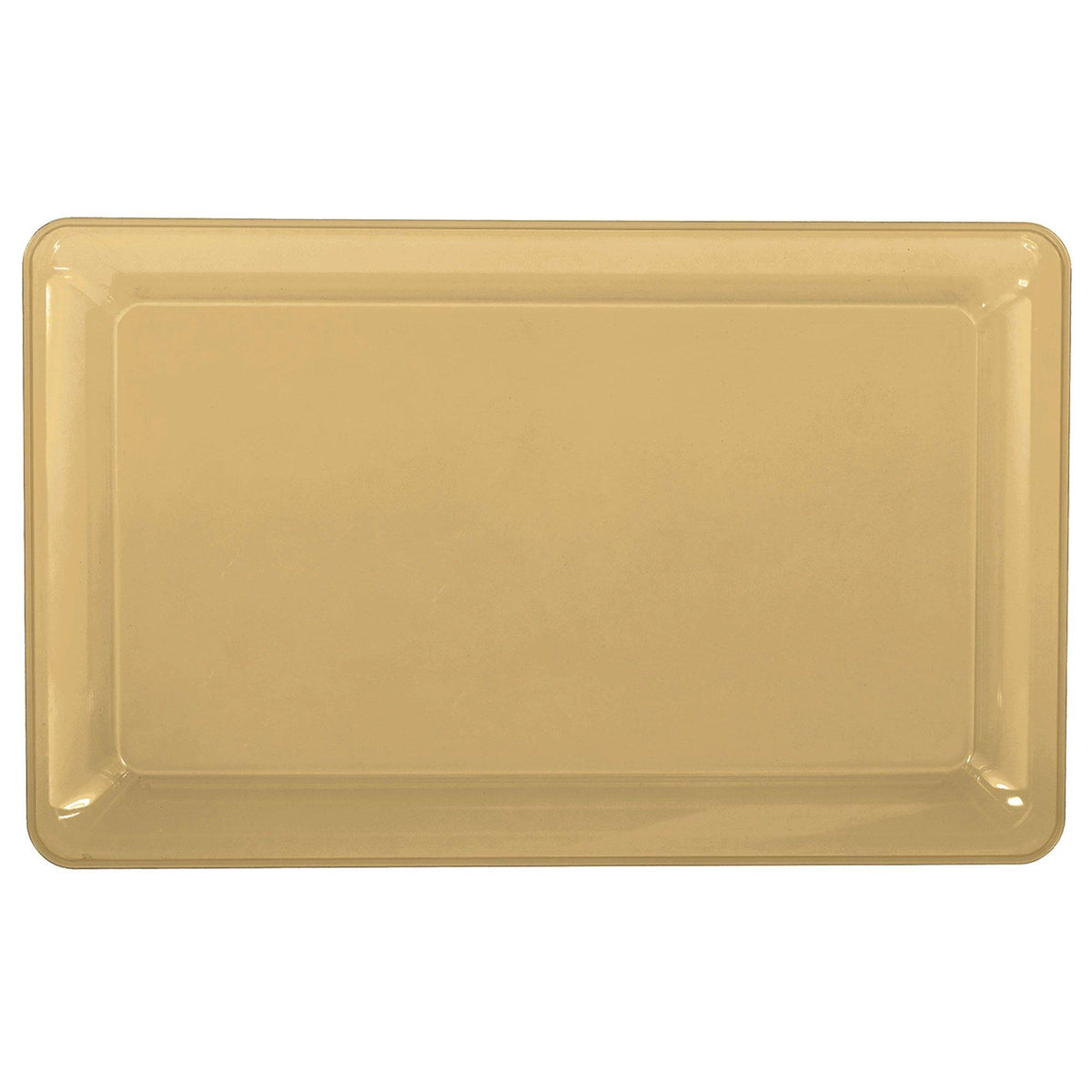 Medium Plastic Rectangular Platter, 9.25in x 14.25in, Assorted Colors ...