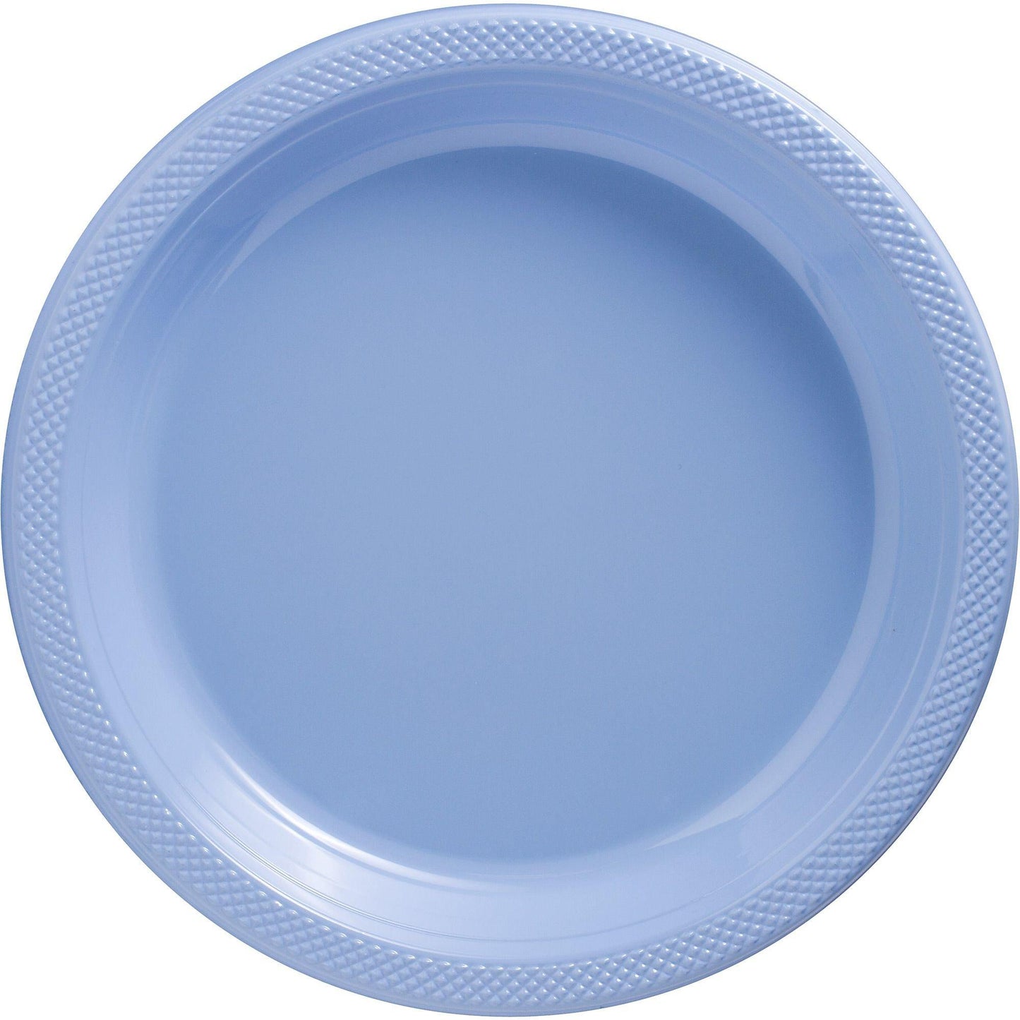 variant-Pastel Blue Plastic Dinner Plates 20ct-181671