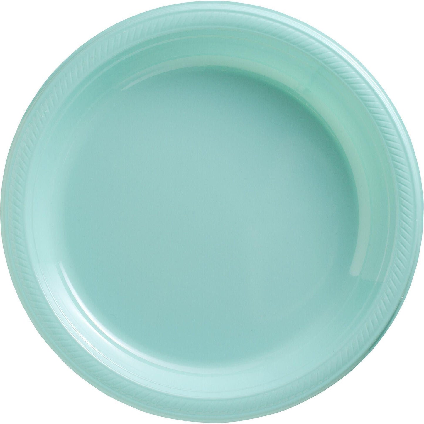 variant-Robin's Egg Blue Plastic Dinner Plates 20ct-430200