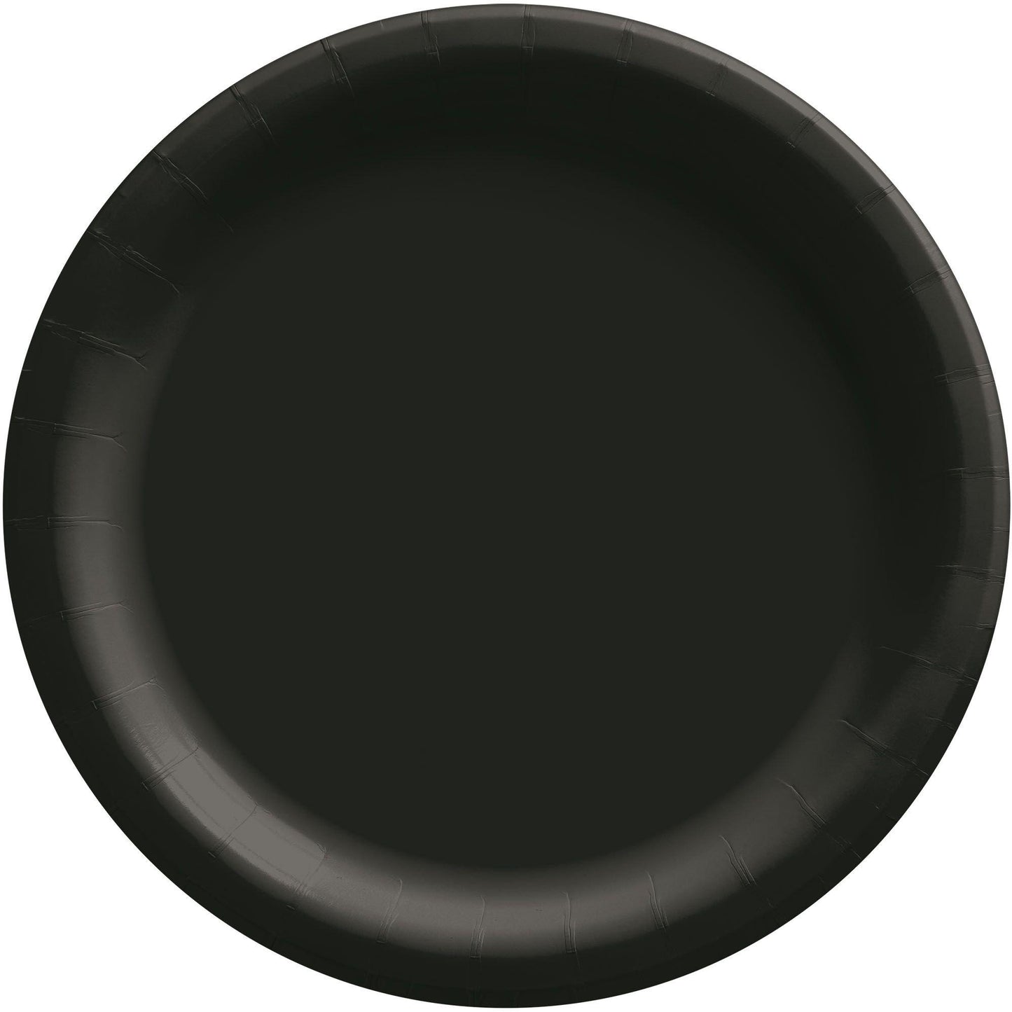 variant-Black Extra Sturdy Paper Dinner Plates, 10in, 20ct-919984