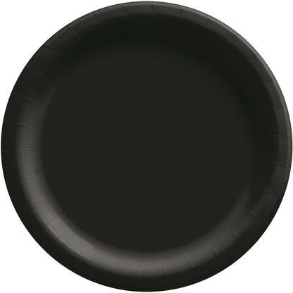 Extra Sturdy Paper Dinner Plates, 10in, Assorted Colors, Multiple Counts
