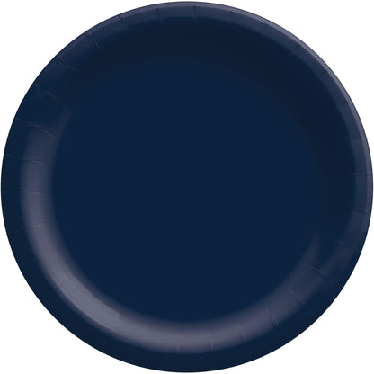 Extra Sturdy Paper Dinner Plates, 10in, Assorted Colors, Multiple Counts