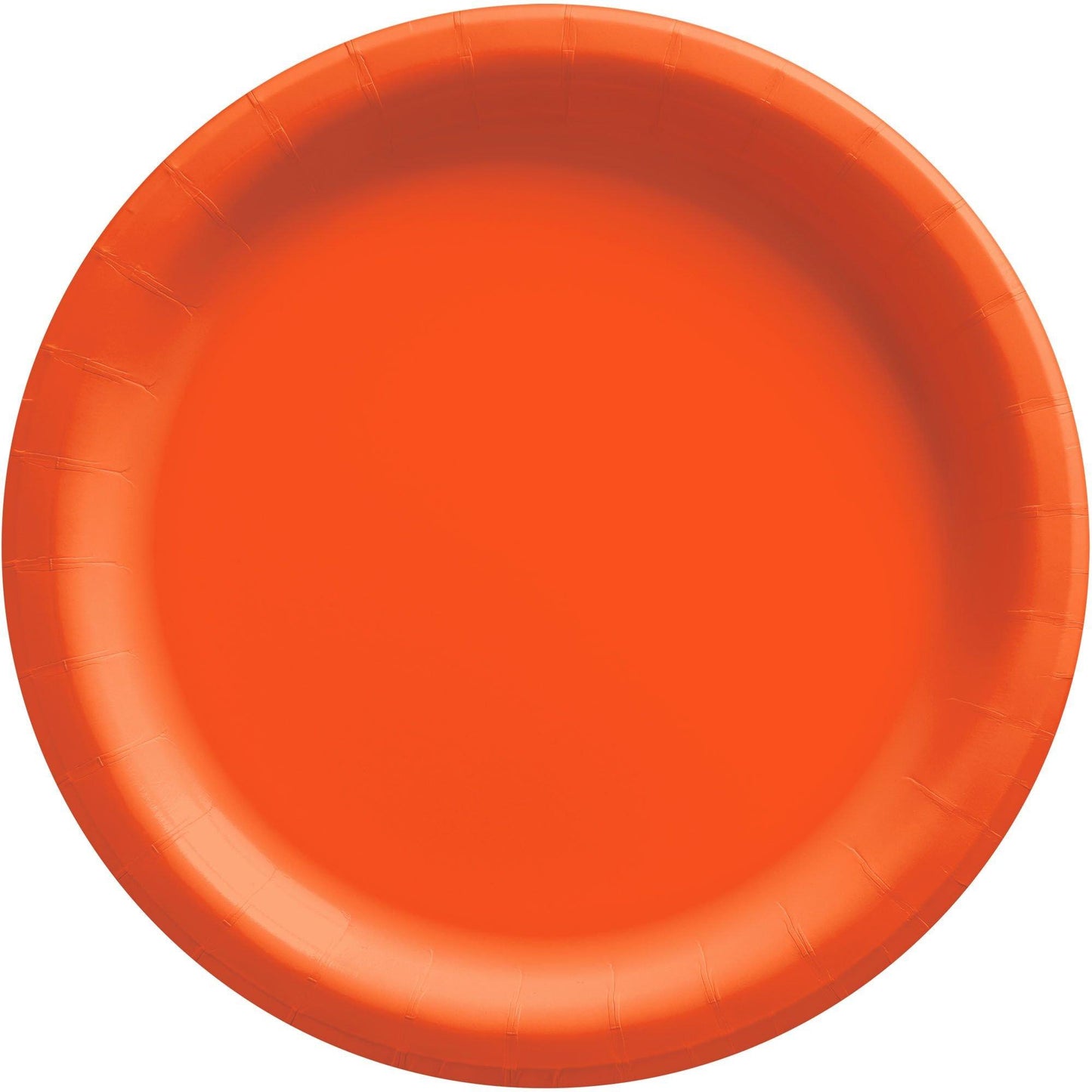 variant-Orange Extra Sturdy Paper Dinner Plates, 10in, 20ct-919981