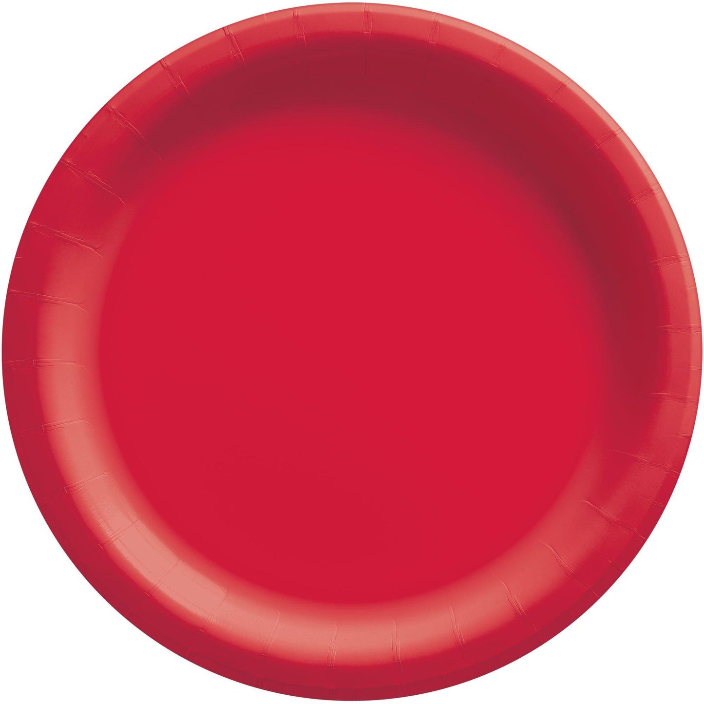 variant-Red Extra Sturdy Paper Dinner Plates, 10in, 20ct-919993