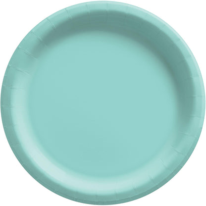 Extra Sturdy Paper Dinner Plates, 10in, Assorted Colors, Multiple Counts