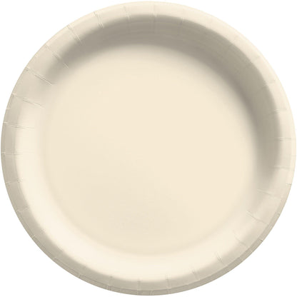 Extra Sturdy Paper Dinner Plates, 10in, Assorted Colors, Multiple Counts