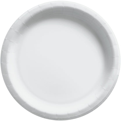 Extra Sturdy Paper Dinner Plates, 10in, Assorted Colors, Multiple Counts