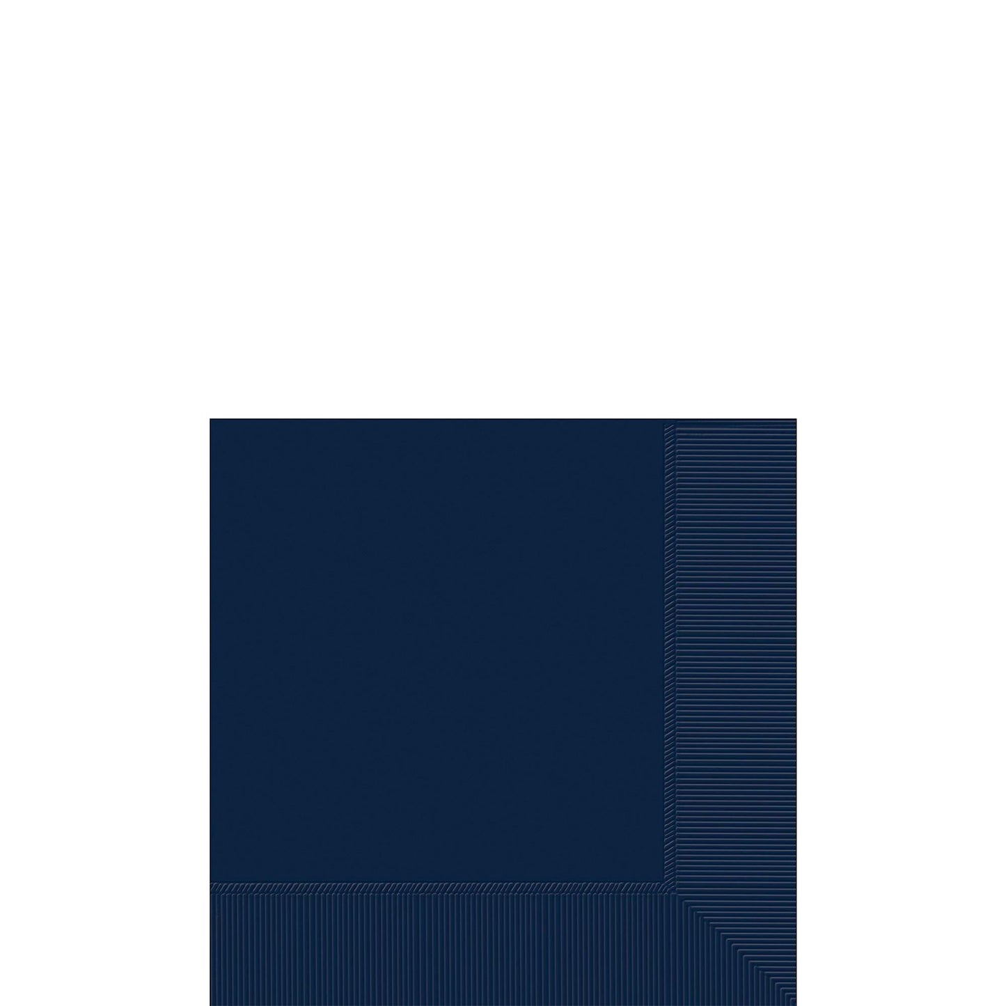 variant-True Navy Blue Paper Beverage Napkins, 5in, 40ct-920046