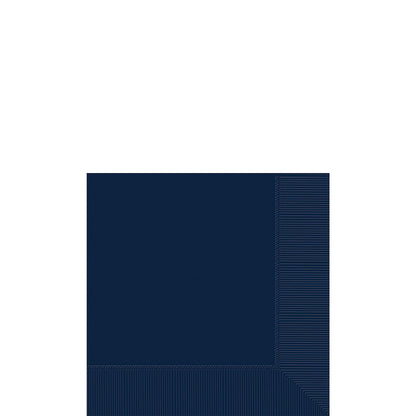 Paper Beverage Napkins, 5in, Assorted Colors, Multiple Counts