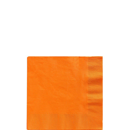 Paper Beverage Napkins, 5in, Assorted Colors, Multiple Counts