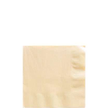 Paper Beverage Napkins, 5in, Assorted Colors, Multiple Counts