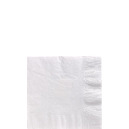 Paper Beverage Napkins, 5in, Assorted Colors, Multiple Counts
