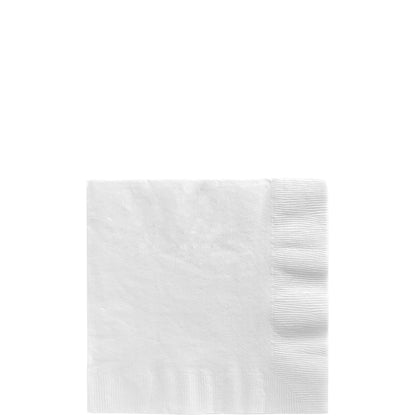 Paper Beverage Napkins, 5in, Assorted Colors, Multiple Counts