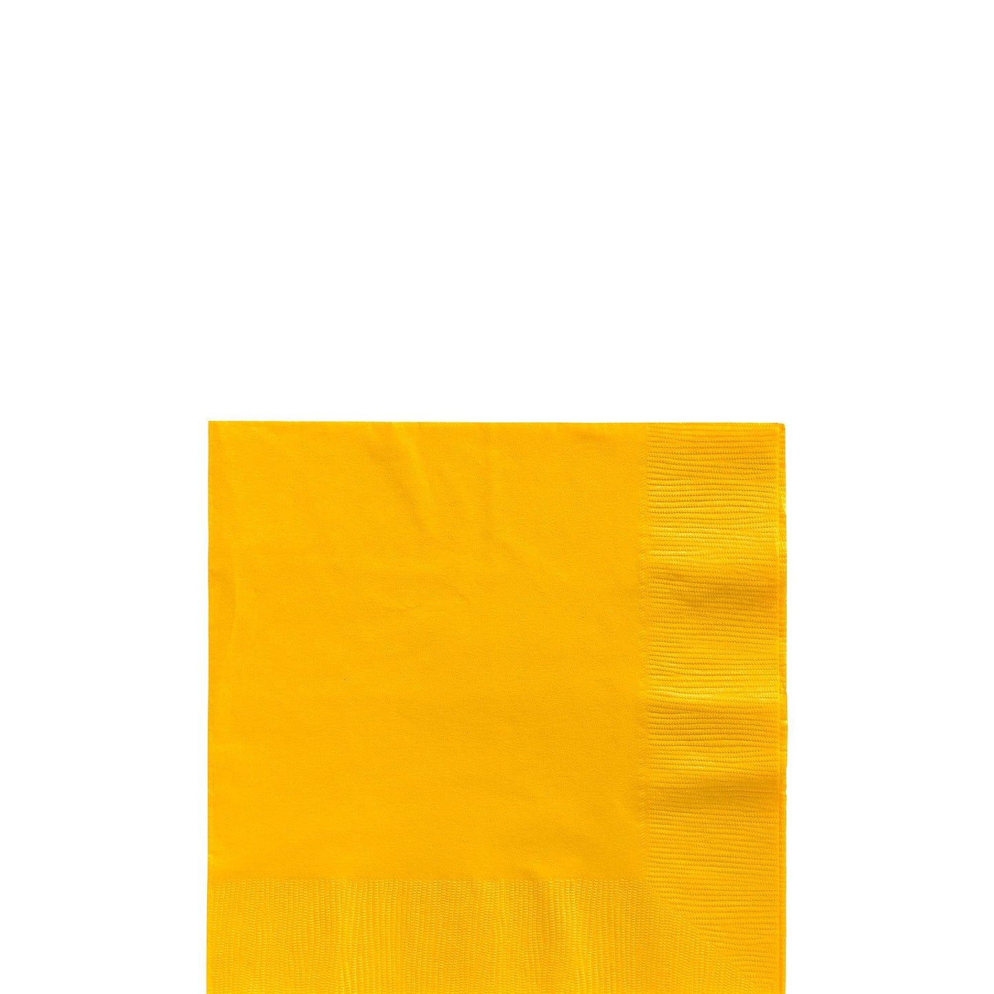 variant-Yellow Paper Beverage Napkins, 5in, 40ct-920037